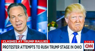 Image result for donald trump and jake tapper